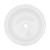 375x130mm RV Boat Round Vessel Sink Bathroom Hand Wash Basin Acrylic White for Motorhome Yacht Bathroom