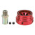 Professional Oil Filter Plate Oil Sandwich Plate Adapter Automobile Accessory for GT86 2017+(Red )
