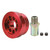 Professional Oil Filter Plate Oil Sandwich Plate Adapter Automobile Accessory for GT86 2017+(Red )