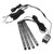 LED Ambient Lamp Atmosphere Wireless IP65 Waterproof Automotive Interior Decor 3pcs Lights with Light Strip