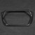 Carbon Fiber Console Navigation Frame Trim Sticker Refitting Fit for Chevrolet Camaro 2016-2019
