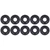 10 Pcs Automotive Air Conditioning Compressor Shaft Seal Kit Corrosion Resistant Car Accessories