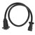 3ft 7 Way Trailer Plug Wiring Harness Heat Resistant 7 Prong Trailer Tow Wiring Connector Cord Extension Wire for RV Car Boat