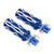 CNC Motorcycle Rear Foot Pegs Pedal Aluminum Alloy Rearset Footrests for MotorcycleBlue