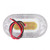 12V White LED Marine Boat Yacht Stainless Steel Oblong Courtesy Light Stair Deck Usage