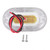 12V White LED Marine Boat Yacht Stainless Steel Oblong Courtesy Light Stair Deck Usage