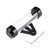 Universal Motorcycle Motorbike Secure Tax Disc Tube Cylindrical Holder Frame Waterproof Black