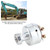 For Kobelco SK200‑3 SK200‑5 SK120‑5 Ignition Starter Switch with 6 Terminal Wire Digger 2 Keys