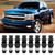 8pcs Oil Fuel Injector Nozzle 25323974 25317628 Fits for CHEVROLET SILVERADO 1500 2001-2007