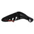 1 Pair Universal Handlebar Hand Protector LED Light Motorcycle Hand Guards Black