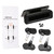 Tire Pressure Monitoring System Wireless Real Time Solar Energy Clear LCD Display TPMS 4 Sensors Alarm Function