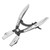 Hose Pinch Off Plier Ratcheting Jaws Swiveling Universal for Automobile Radiator Brake Coolant Pipes 8in / 20.3cm