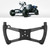 H Style Steering Wheel Black for Racing Kart Go Cart Auto Modification Accessory