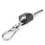 Motorcycle Uncut Ignition Keys Kit with Carbon Fiber Style Shell Copper Blade Spare Key
