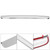 Car Decoration Accessory Rear Cover Trunk Lids Strip Fit for HYUNDAI GRAND STAREX H1 2019