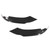 1 Pair Front Bumper Lip Spoiler Carbon Fibre Style Replacement For 4 Series F32 F33 F36 M Sport 2014‑2020