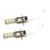2PCS Xenon White H3 3528 28‑SMD For Vehicle Car Fog Driving DRL LED Light Bulbs