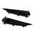 Pair Rear Bumper Side Vent Canard Cover Trim Replacement for CClass W205 Sedan AMGLine 20152018