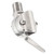 84mm/3.3in Marine VHF Antenna Mounts 316 Stainless Steel 306° Adjustable Ratchet Mounting Hardware