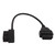 OBD2 Adapter Cable Flexible Stable Connection 16Pin Male to Female Extension Cable for Car