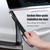 Car Door Sill Protector Strips Car Kick Plates Carbon Fiber Door Sill Self Adhesive 5D Carbon Fiber Pattern Threshold Protection Strip