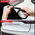 Car Door Sill Protector Strips Car Kick Plates Carbon Fiber Door Sill Self Adhesive 5D Carbon Fiber Pattern Threshold Protection Strip
