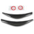2pcs Carbon Fiber Headlight Eyebrow Cover Headlight Eyelid Decal Trim Repalcement for Hyundai Veloster 2011‑2017