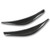 2pcs Carbon Fiber Headlight Eyebrow Cover Headlight Eyelid Decal Trim Repalcement for Hyundai Veloster 2011‑2017