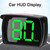 KKNOON Car Headup Display KM/H MPH GPS Digital Speedometer with LED Large Font Display Car Charge Adapter for Car Truck SUV Motorcycle