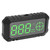 3in Car Dashboard GPS Speedometer HUD Display Compass KM/H MPH Switching Overspeed Fatigue Driving Alarm for SUV Truck