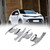 4pcs/set Car Outside Door Handle Bowl Cover Trim for MG ZS 2017-2018 Silver