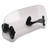 Motorcycle Windshield Extension Heighten Windscreen Adjustable Wind Rain Air Deflector Add On Spoiler Screen(Tawny )