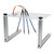 Silver LED BDM Frame Bracket Multifunction ECU Programming Tool with 4 Probe Pin for Vehicle