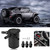 Aluminum Alloy Universal Car 3-Port Oil Catch Can Tank Breather Reservoir Black