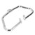 2pcs Motorcycle Engine Guard Left Right Steel Crash Bar Replacement for Bonneville ThruxtonElectroplating