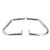 2pcs Motorcycle Engine Guard Left Right Steel Crash Bar Replacement for Bonneville ThruxtonElectroplating