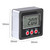 Horizontal Angle Meter Digital Protractor Inclinometer Electronic Level Box Magnetic Base Measuring Tools Black