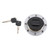 Motorcycle Fuel Gas Cap Tank Cover with 2 Keys for Suzuki R 600 R750 SV1000