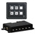 Car Universal 6P Membrane Control Switch Panel with Backlight Module LED Touch Electronic Accessories USB Cable Built-in PPTC IP67 Waterproof