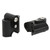 Chrome Handlebar Riser Clamp Chrome CNC Aluminum Alloy for R18 Classic Motorcycle 2020‑2021 Black