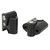 Chrome Handlebar Riser Clamp Chrome CNC Aluminum Alloy for R18 Classic Motorcycle 2020‑2021 Black