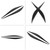 Carbon Fiber Headlight Headlamp Eyebrow Eyelids Cover Trim Sticker for F30/3 Series 303i/325i/316i 1315 TypeA