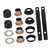 Golf Cart King Pin and Bushing Kit J38 23528 00 Replacement for G2 G8 G9 G11 G14 G16 G19 G20 1985‑2001