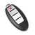 4 Buttons Car Remote Control Key 433Mhz Fits for Nissan Altima 2013-2015