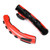 Universal Steering Wheel Power Assist Gear Handle Knob Auxiliary Booster(Red Carbon Fiber)