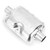 24mm/0.94in Stainless Steel Diesel Parking Heater Silencer for 25mm/0.98in Exhaust Pipe