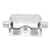 24mm/0.94in Stainless Steel Diesel Parking Heater Silencer for 25mm/0.98in Exhaust Pipe