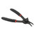 6in Snap Ring Plier Steel Construction Internal External Circlip Plier for Retaining Rings Removal 45° Jaw