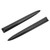 Pair Front Bumper Upper Trim Carbon Fiber Style 735455041 Replacement for FIAT 500 2007‑2015