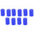 10Pcs Silicone Blanking Cap Universal Intake Vacuum Hose Tube End Bung Plug Inner Diameter 14mm Blue